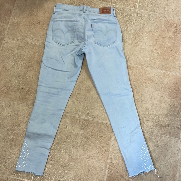 Levi’s- light blue 711 size 26 - Picture 3 of 4